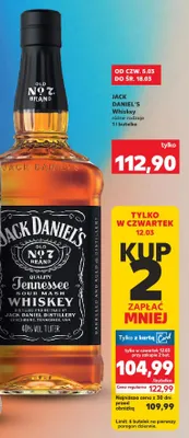 Whiskey różne rodzaje promocja w Kaufland