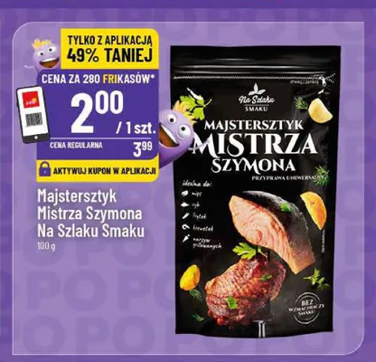 Przyprawa uniwersalna Majstersztyk Mistrza Szymona Na Szlaku Smaku promocja w POLOmarket