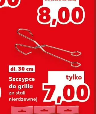 Szczypce do grilla promocja w Kaufland