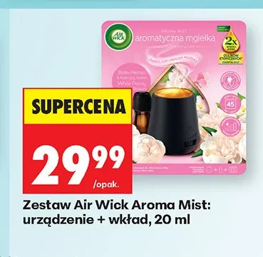 Zestaw Air Wick Aroma Mist: urządzenie + wkład promocja w Biedronka