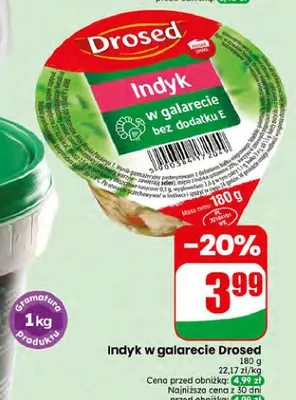 Indyk w galarecie Drosed promocja w Dino