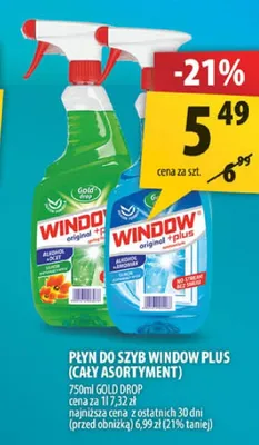 Płyn do szyb Window Plus original + plus promocja w Arhelan
