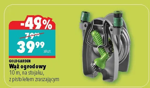 Wąż ogrodowy promocja w Biedronka Home