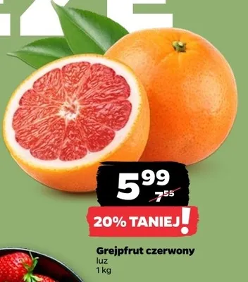 Grejpfrut czerwony Netto promocja w Netto