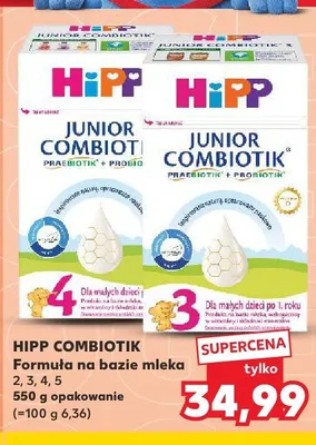 Formuła na bazie mleka HiPP Combiotik 4 promocja w Kaufland