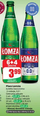 Piwo promocja w Dino