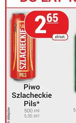 Piwo Szlacheckie Pils promocja w Delikatesy Sezam