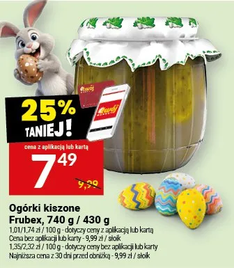 Ogórki kiszone promocja w Twój Market