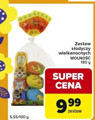 Zestaw słodyczy wielkanocnych promocja w Carrefour Express