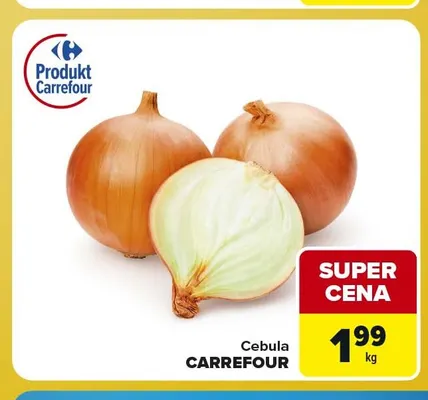 Cebula Carrefour promocja w Carrefour Market