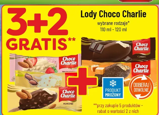 Lody Choco Charlie promocja w POLOmarket