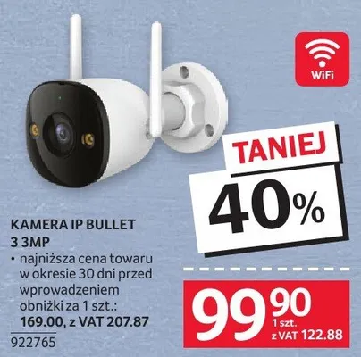 Kamera IP BULLET 3.3MP promocja w Selgros