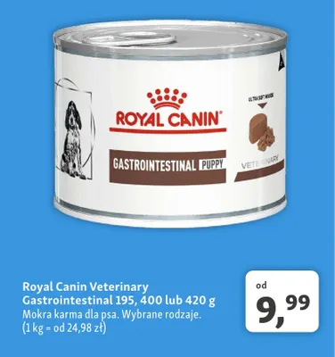 Mokra karma dla psa Royal Canin Veterinary Gastrointestinal promocja w MAXI ZOO