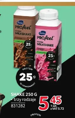 Shake proteinowy Valio PROfeel truskawkowy promocja w Selgros