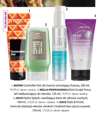 Żel nabłyszczający do włosów Wella Professionals Eimi Sculpt Force promocja w Hebe