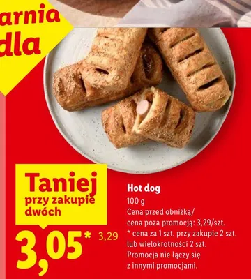 Hot dog promocja w Lidl