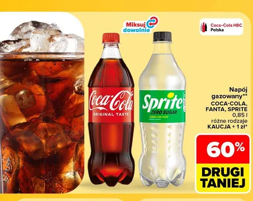 Napój gazowany Sprite promocja w Carrefour Market