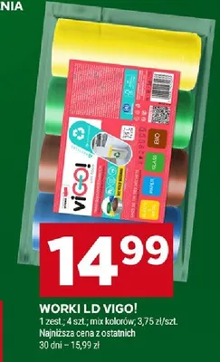 Worki LD Vigo! mix kolorów promocja w Stokrotka