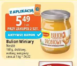 Bulion drobiowy Winiary promocja w Leclerc
