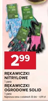 Rękawiczki nitrylowe promocja w Stokrotka