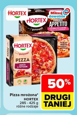 Pizza mrożona Hortex promocja w Carrefour