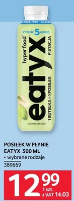 Napój EATYX 500 ml promocja w Selgros