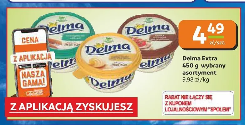 Margaryna Delma Extra promocja w Społem Częstochowa
