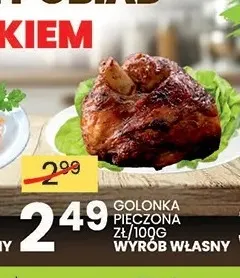 Golonka pieczona Wyrób Własny promocja w Wafelek