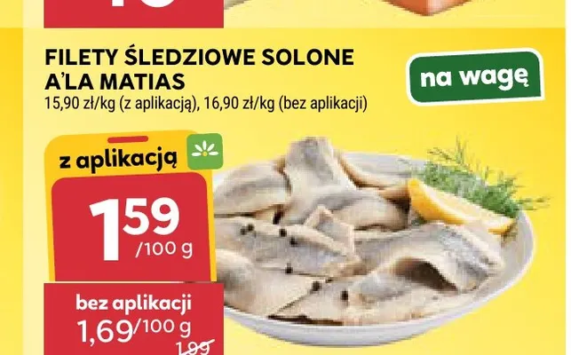 Filety śledziowe solone a'la Matias promocja w Stokrotka