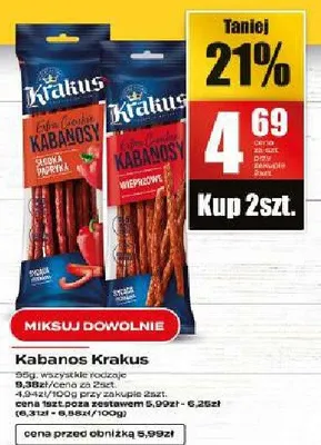 Kabanos Krakus promocja w Supeco