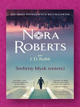 Książka Srebrny błysk śmierci Nora Roberts promocja w Biedronka