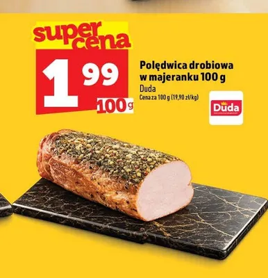 Połędwica drobiowa w majeranku Duda promocja w TOPAZ