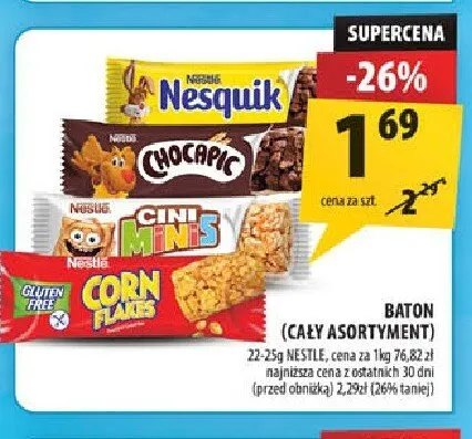 Baton Nestlé promocja w Arhelan