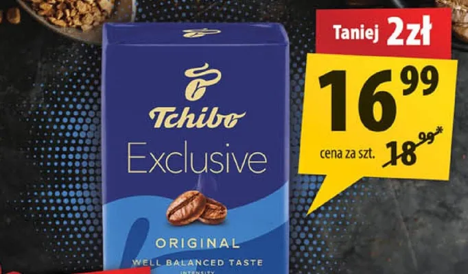 Kawa Exclusive Mielona Tchibo promocja w Arhelan