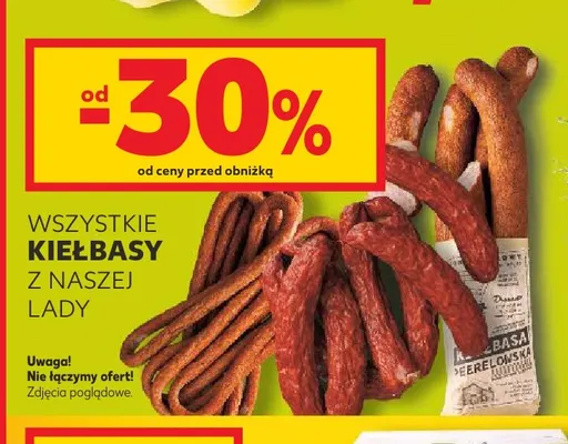 Kiełbasy z naszej lady promocja w Kaufland
