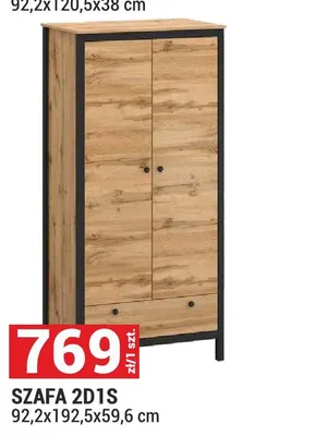 Szafa 2D1S Palmer promocja w Merkury Market
