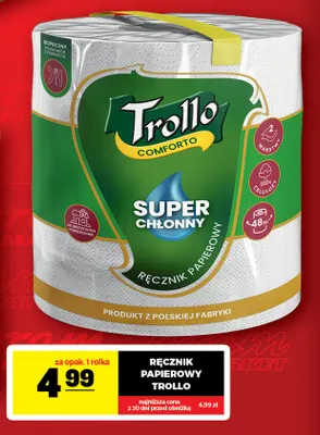 Ręcznik papierowy Trollo promocja w Gram Market