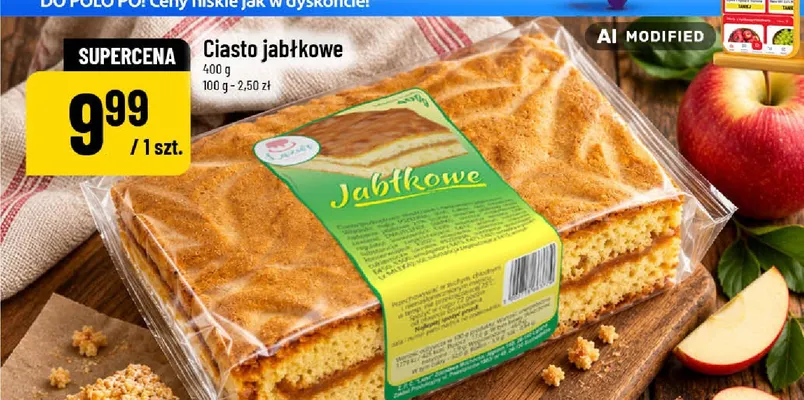 Ciasto jabłkowe Luci promocja w POLOmarket