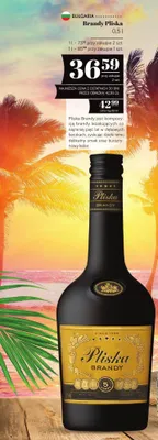 Brandy Pliska promocja w POLOmarket