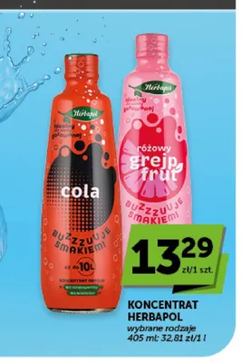Koncentrat napoju Herbapol Cola promocja w ABC