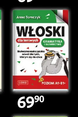 Książka Włoski dla leniwych gramatyka i słownictwo Słówko promocja w Empik
