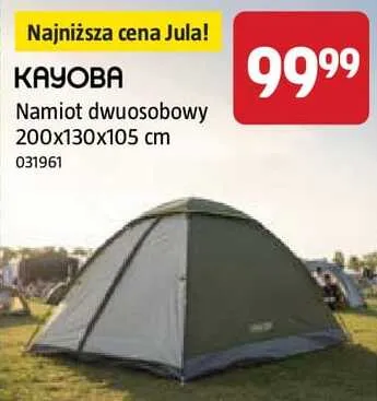 Namiot dwuosobowy Kayoba 200x130x105cm promocja w Jula