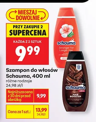 Szampon do włosów promocja w Biedronka