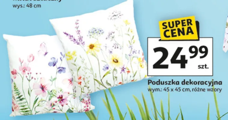 Poduszka dekoracyjna promocja w Auchan