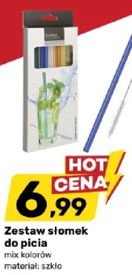 Zestaw słomek do picia promocja w Bricomarche