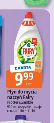 Płyn do mycia naczyń Fairy promocja w Leclerc