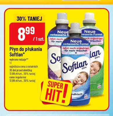 Płyn do płukania Softlan Windfrisch promocja w POLOmarket