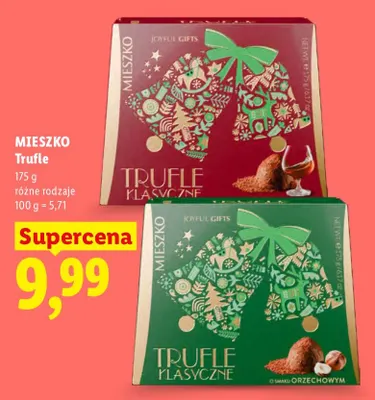 Trufle klasyczne Mieszko promocja w Lidl