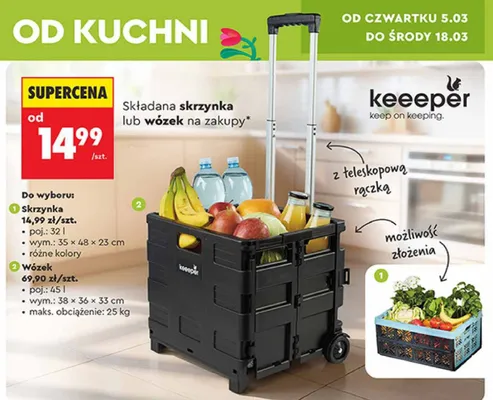 Skrzynka promocja w Biedronka