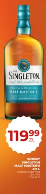 Whisky Singleton Malt Master's promocja w Duży Ben